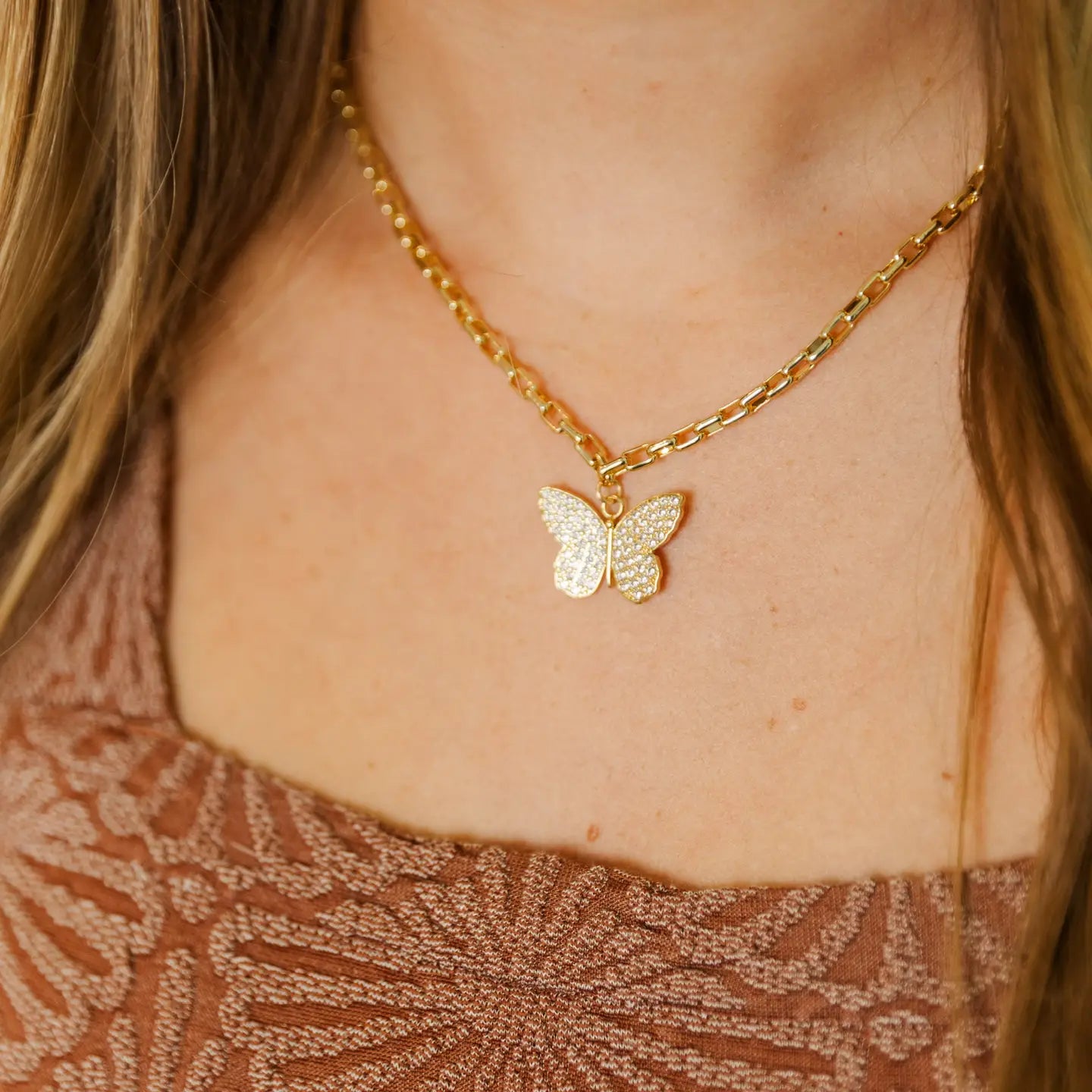 (Copy) Taylor Shaye Betsy Butterfly Necklace