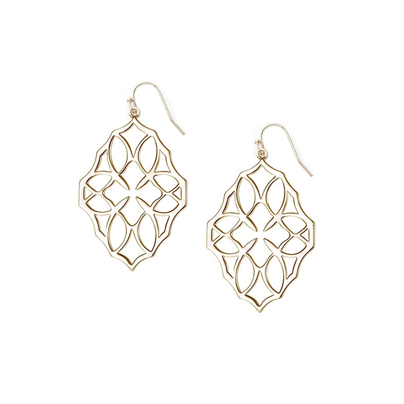 Believer Small Drop Earrings - Gold