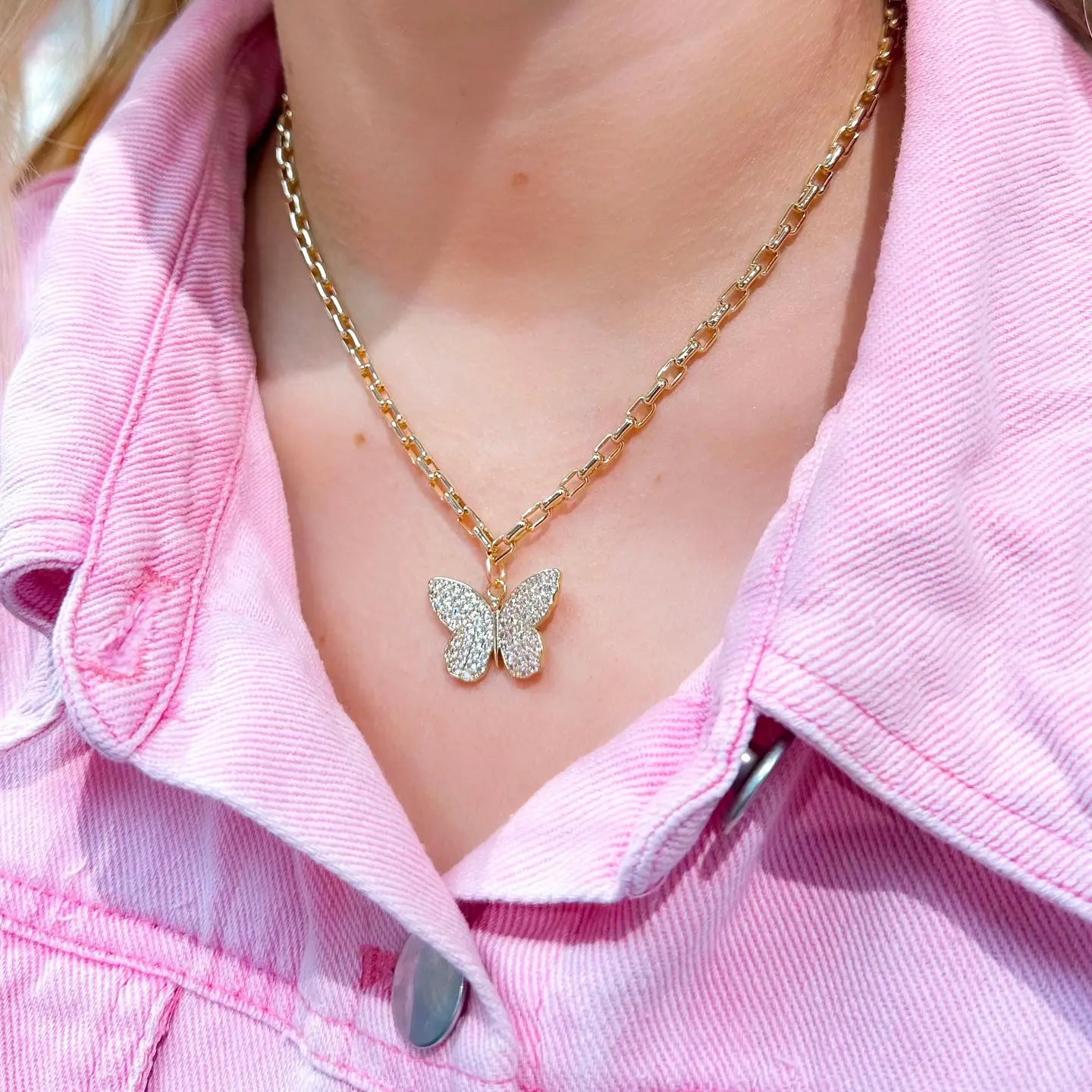 (Copy) Taylor Shaye Betsy Butterfly Necklace