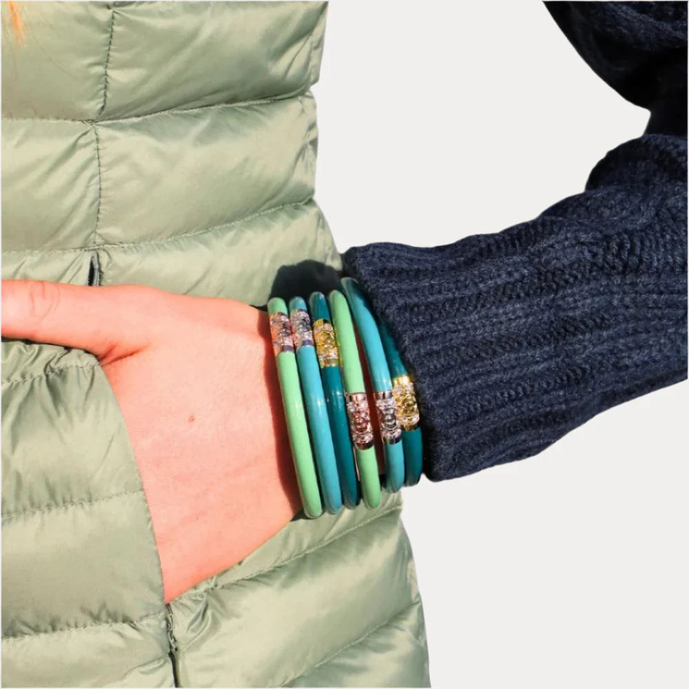 Budha Girl Fjord Three Kings All Weather Bangles - Large