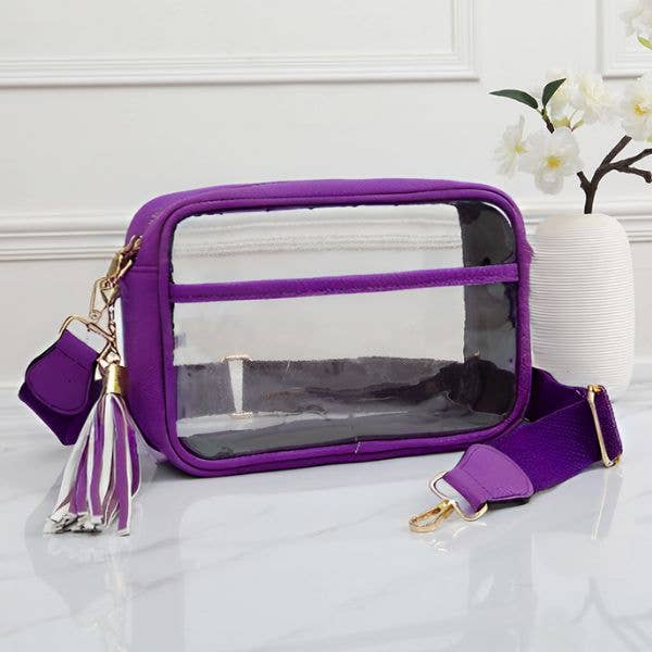 Game Day Stadium Rectangle Clear Bags