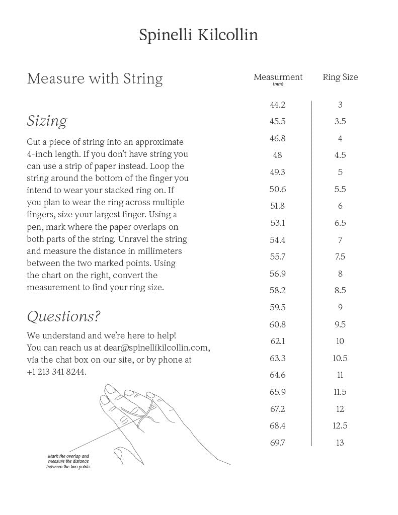 Sorrelli Kathleen Statement Ring - Icicle