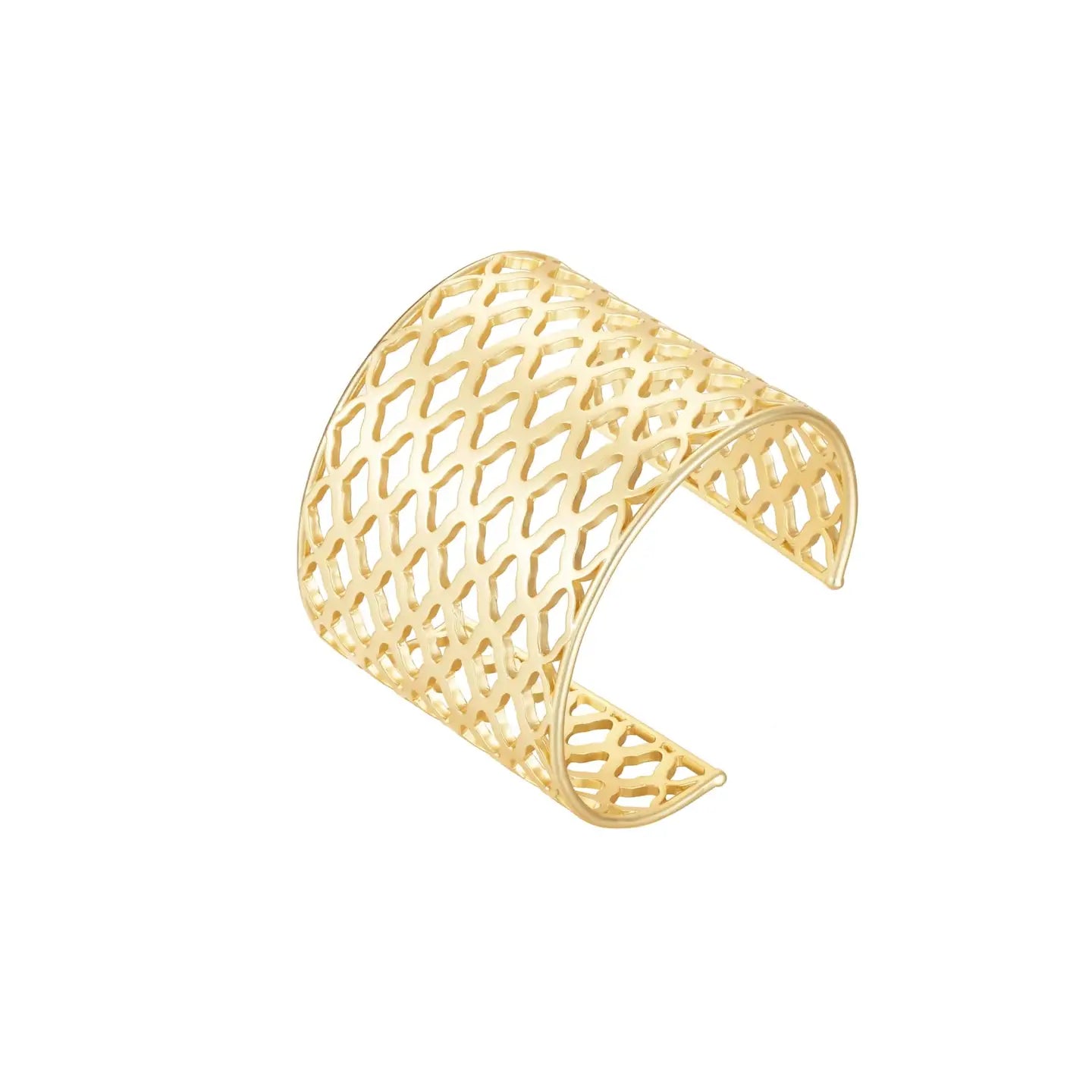 Graceful Cuff Bracelet - Gold