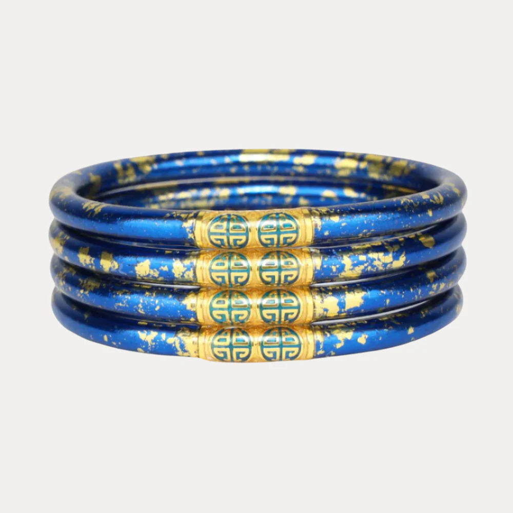 Budha Girl Koi Noir All Weather Bangles - Medium