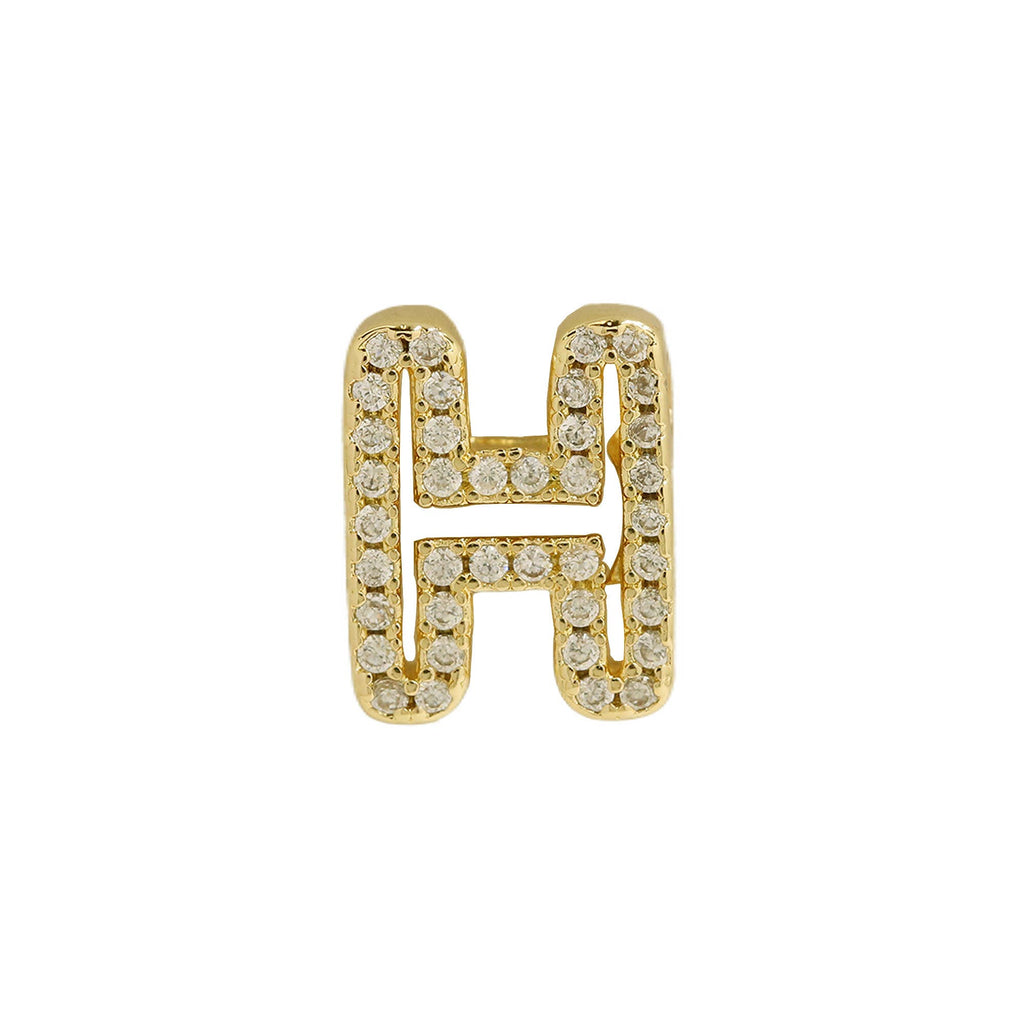 Cut Out CZ Initial Custom Word Name Necklaces