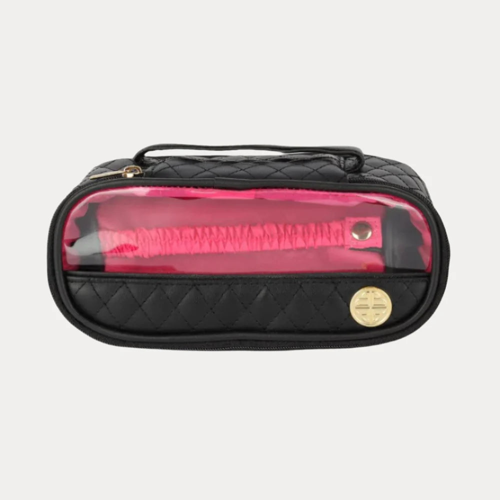 Budha Girl Black/Pink Travel Case