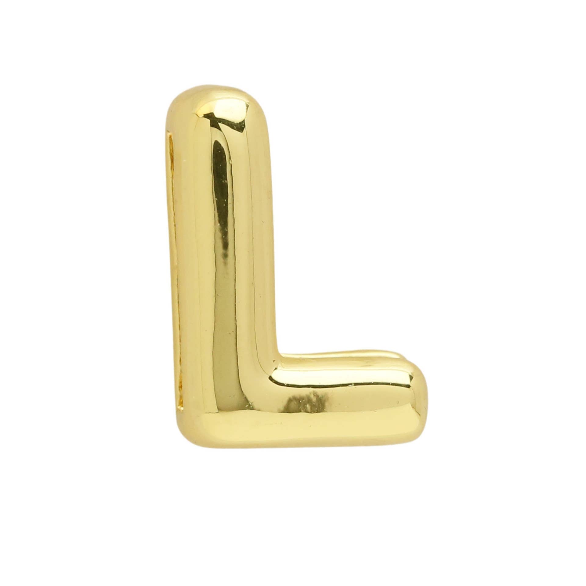 Smooth Bubble Initial Custom Word Name Watch Charm Bracelet