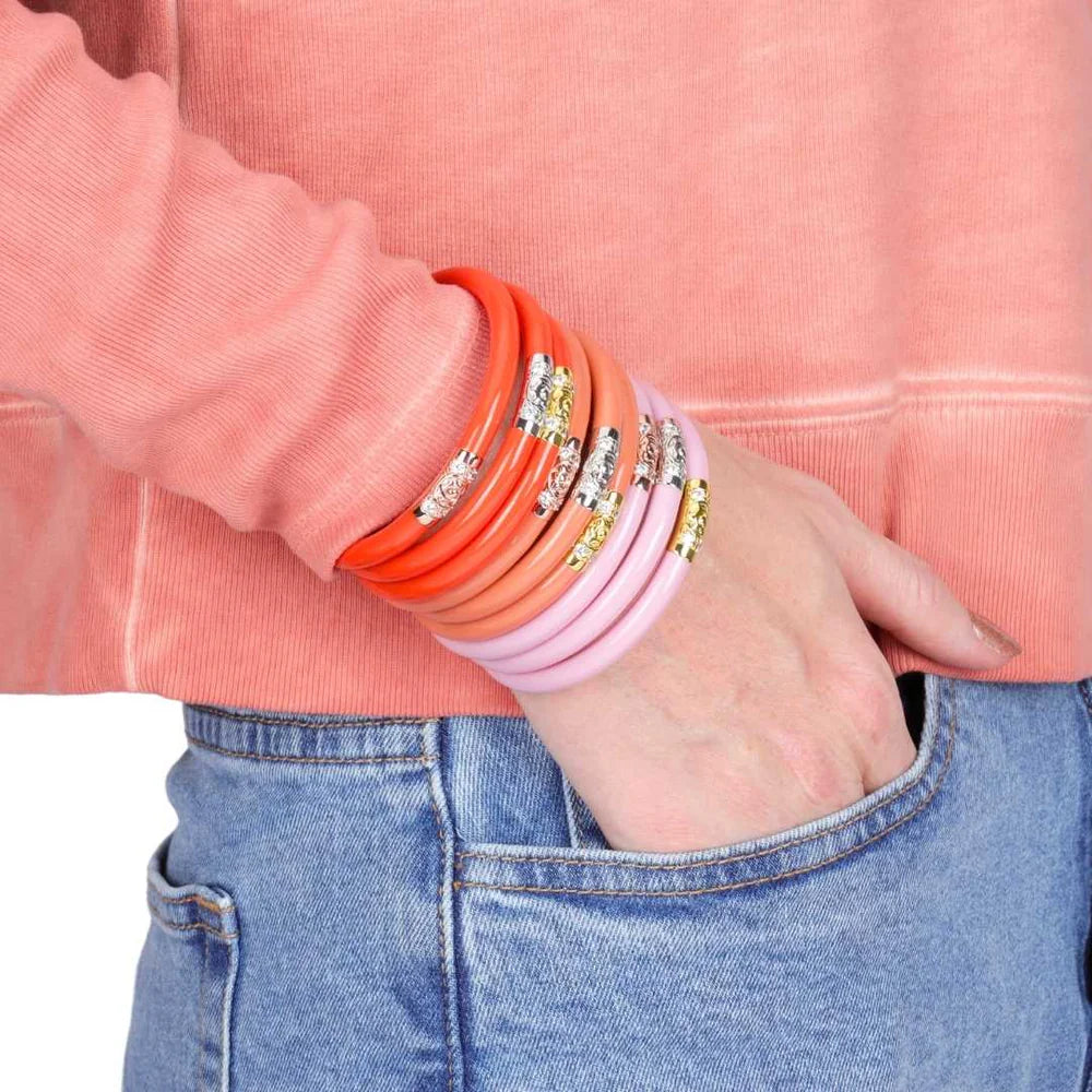 Budha Girl Pink Three Kings All Weather Bangles