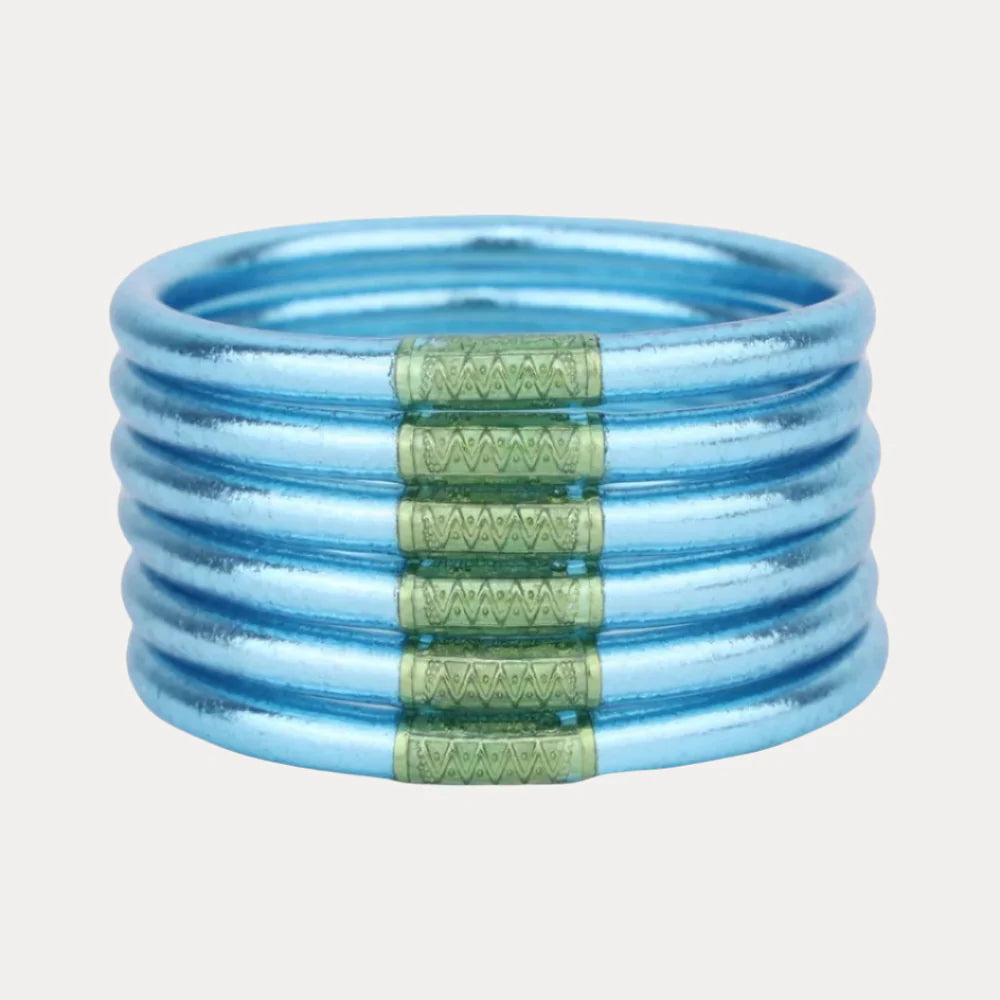 Budah Girl Azure All Weather Bangles Large