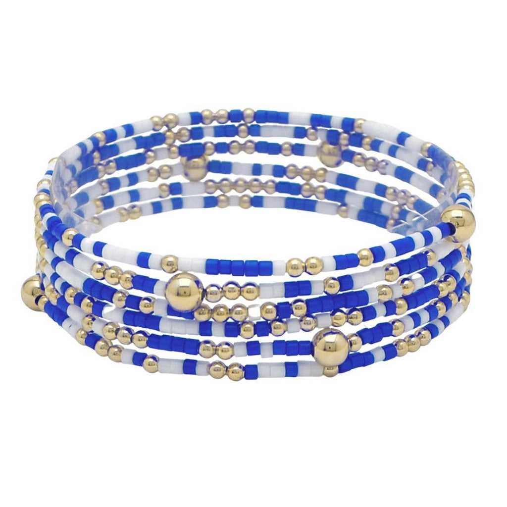 Gameday Beaded Bracelet