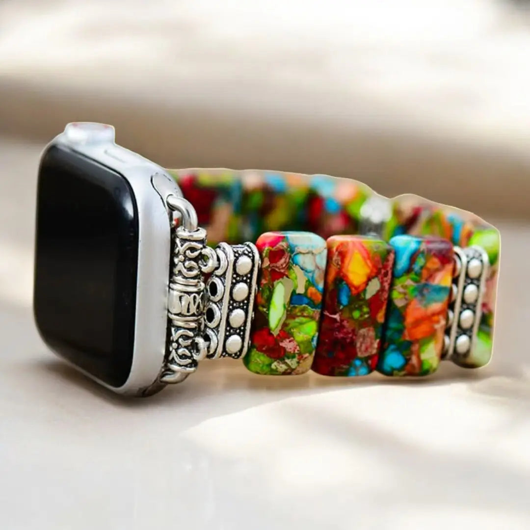 Chic Flower Stretch Apple Watch Strap