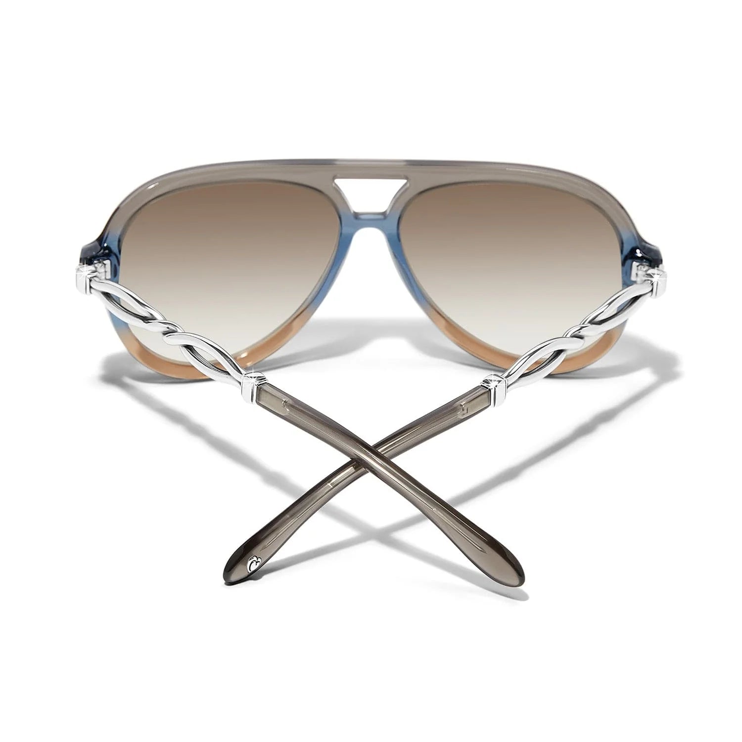 Brighton Interlock Twist Aviator Sunglasses