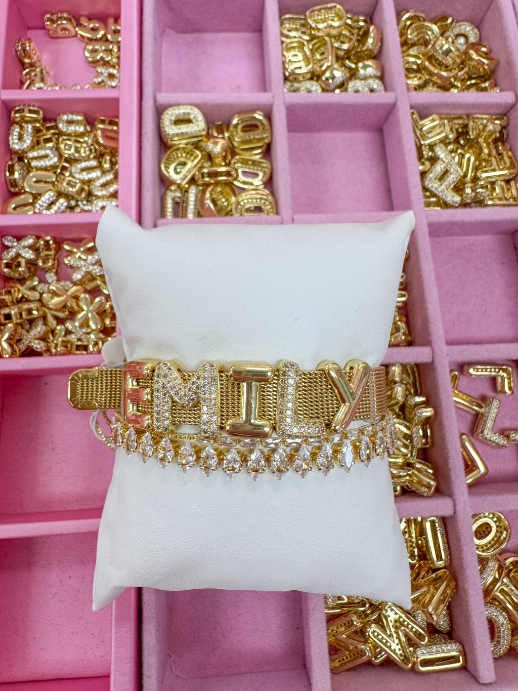 Slider Charm Watch Bracelet