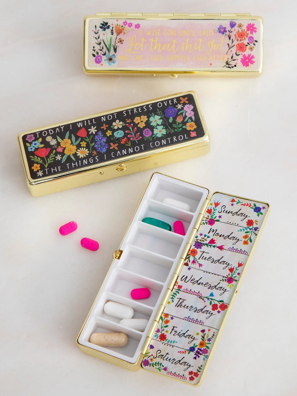 Natural Life Weekly Pill Organizer - A girl once told me