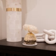 Sweet Grace Flower Reed Diffuser - Mercury Glass