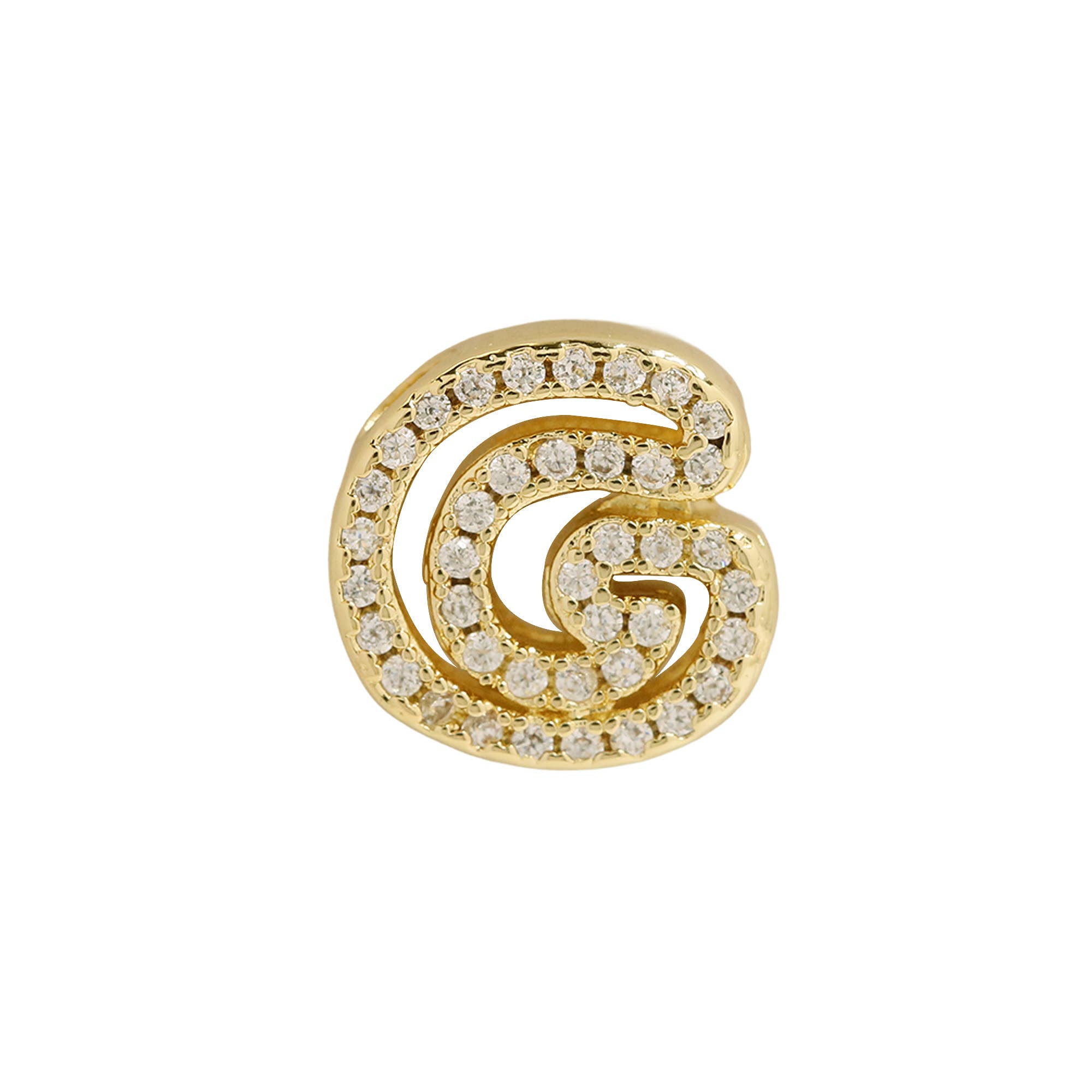 Cut Out CZ Initial Custom Word Name Necklaces