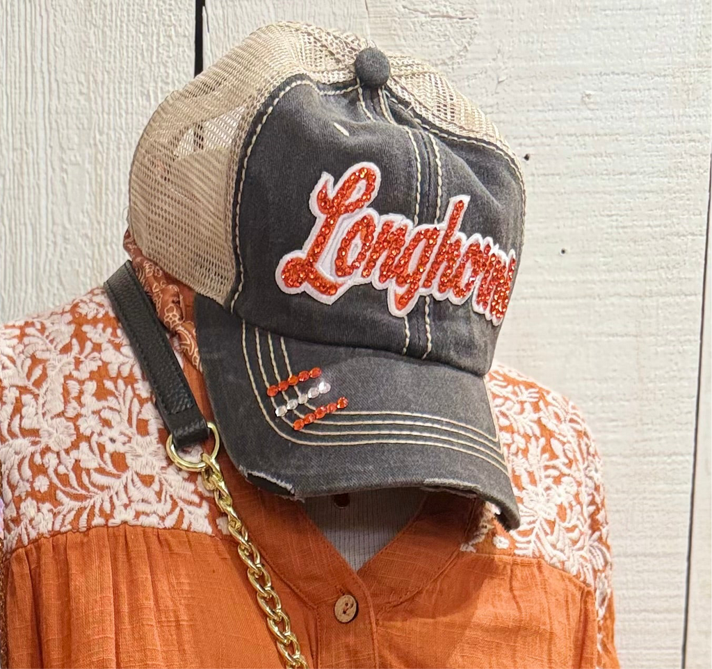 Longhorns Bling Cap