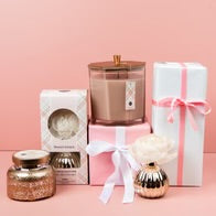 Sweet Grace Flower Reed Diffuser - Mercury Glass