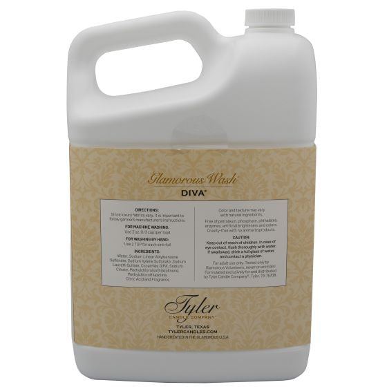 Tyler Gallon Glam Wash Diva Laundry Detergent liquid Fl Oz 95 He Loads