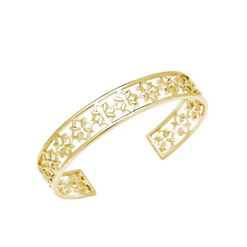 Graceful Mini Cuff Bracelet - Gold
