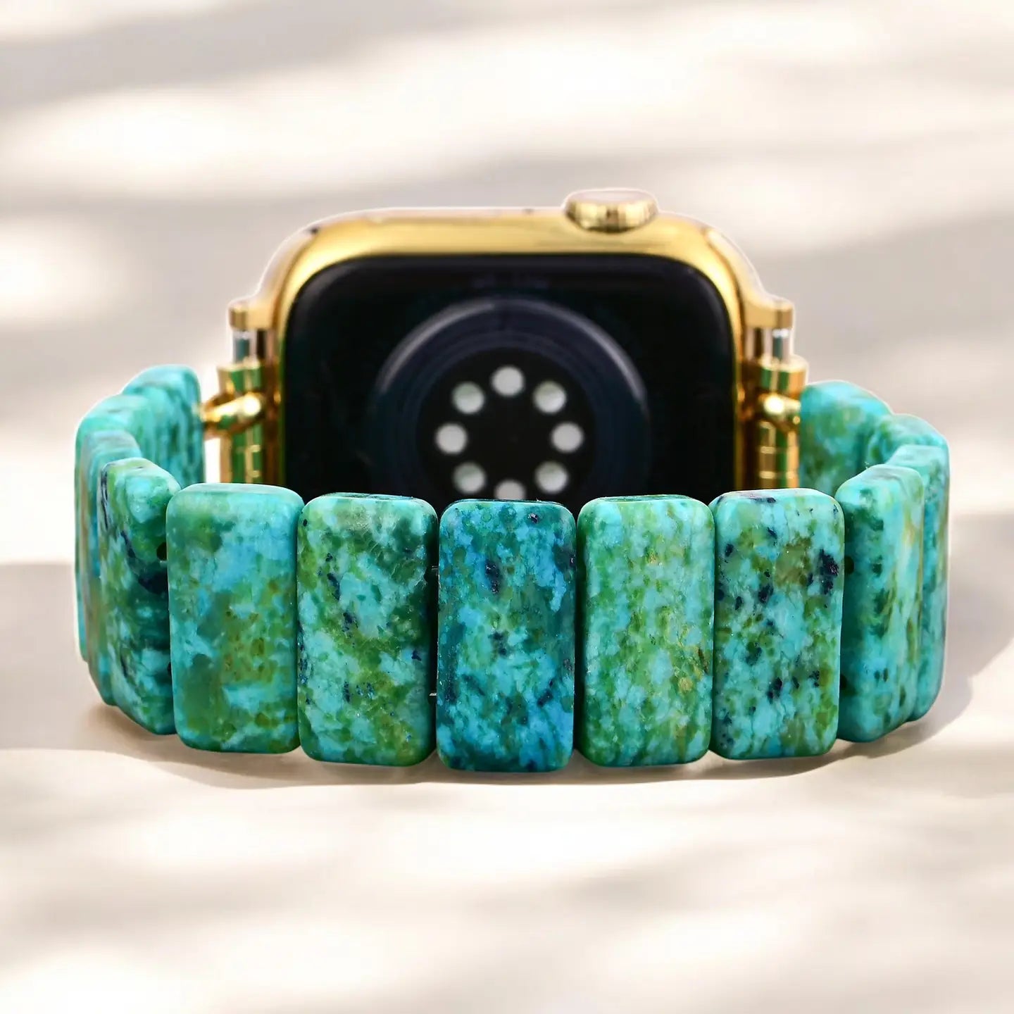Jade Serenity Stretch Apple Watch Strap