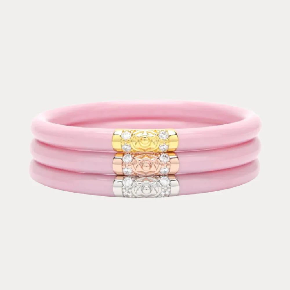 Budha Girl Blush Three Kings All Weather Bangles