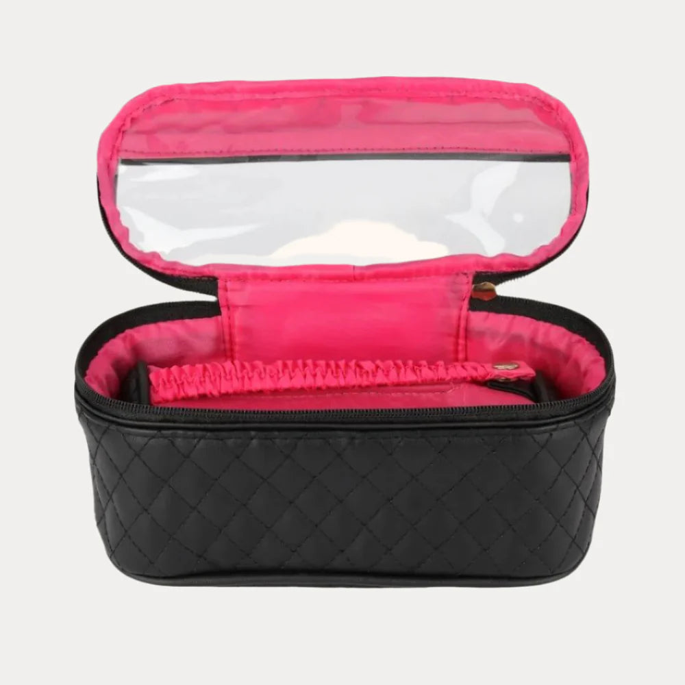 Budha Girl Black/Pink Travel Case