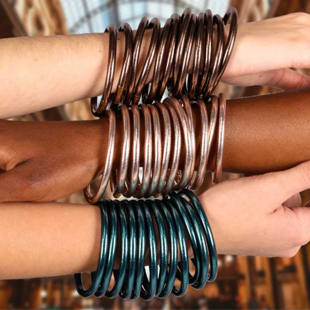 Budha Girl Meteorite All Weather Bangles Large