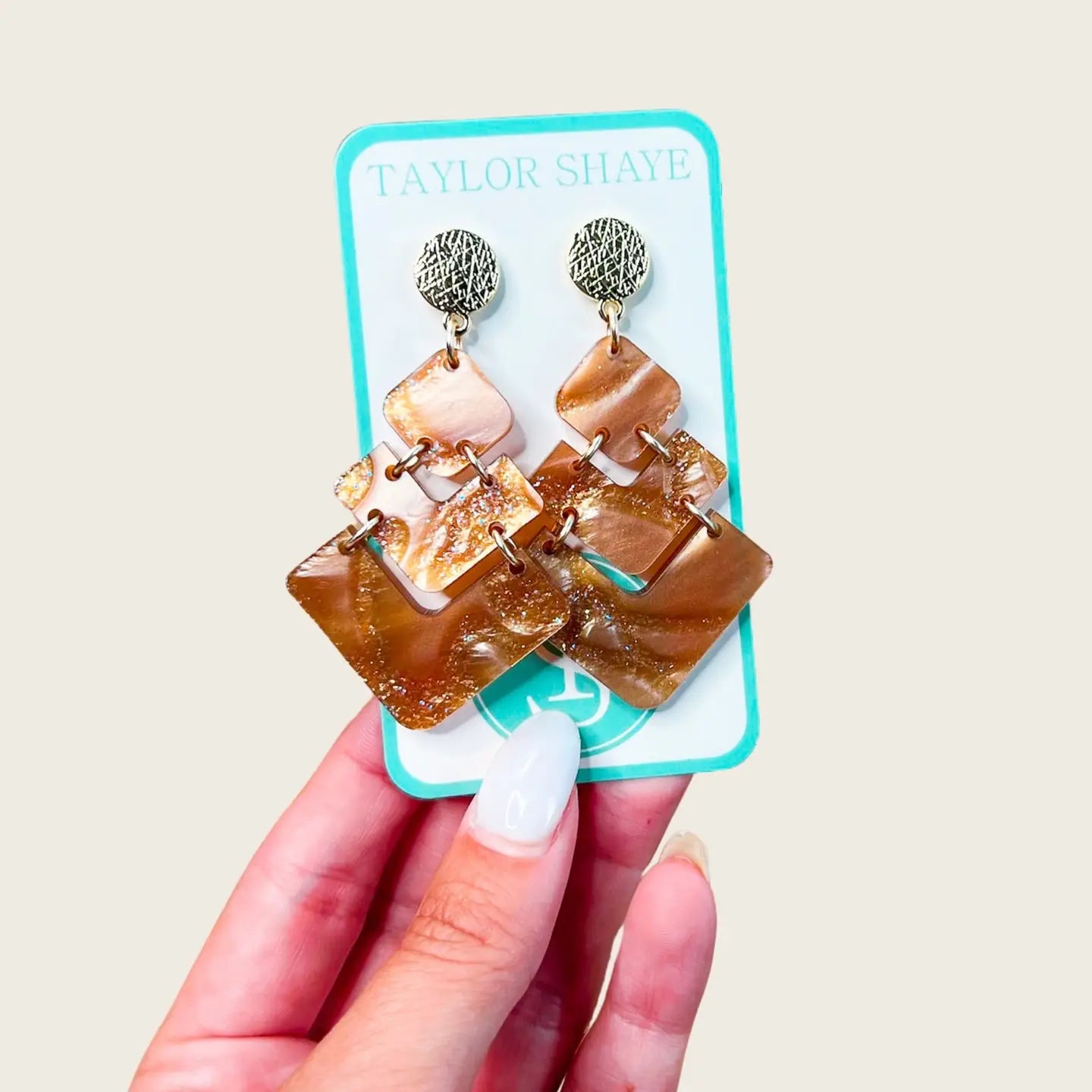 Taylor Shaye Bronze Isabel Drops