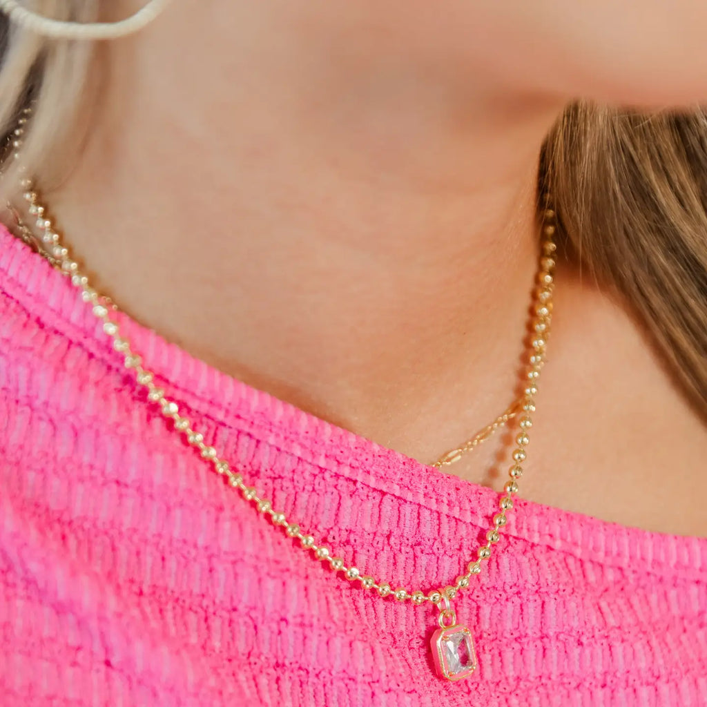 Taylor Shaye Katie Necklace - White