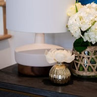 Sweet Grace Flower Reed Diffuser - Mercury Glass