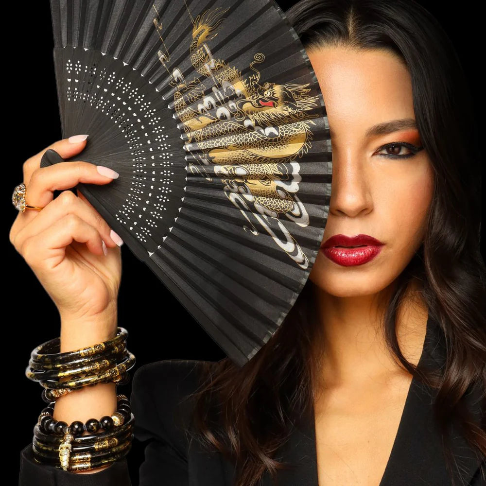 Budah Girl Koi Noir All Weather Bangles Medium