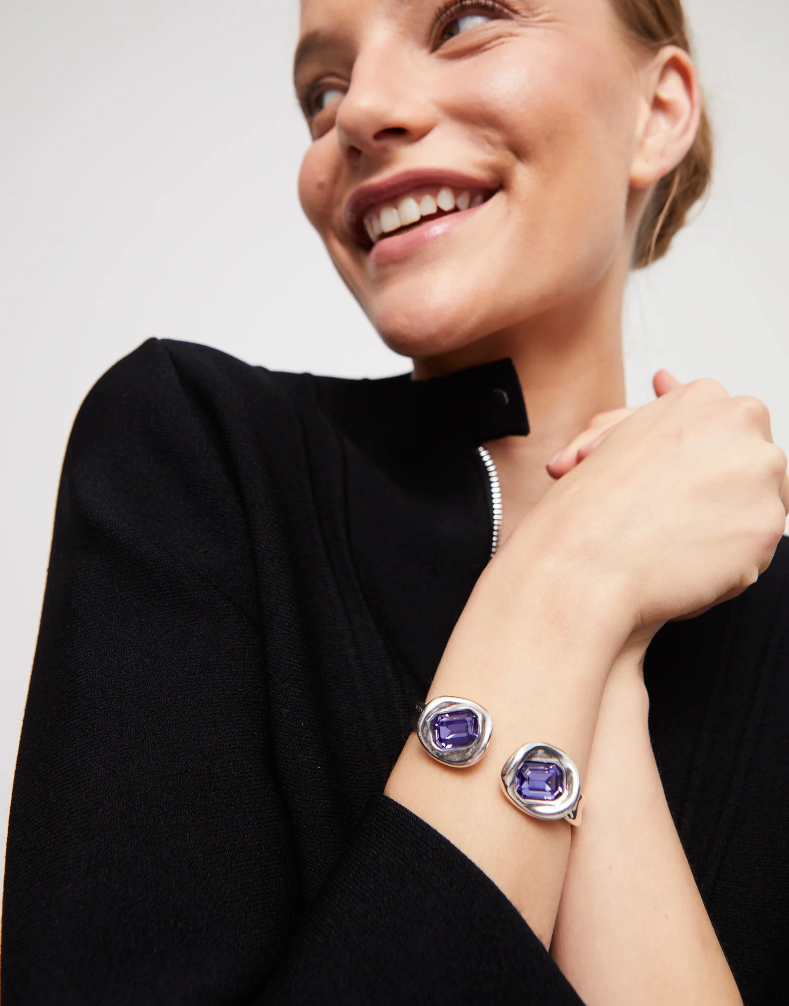 Uno de 50 Ser Valiente Bracelet - Blue/Purple