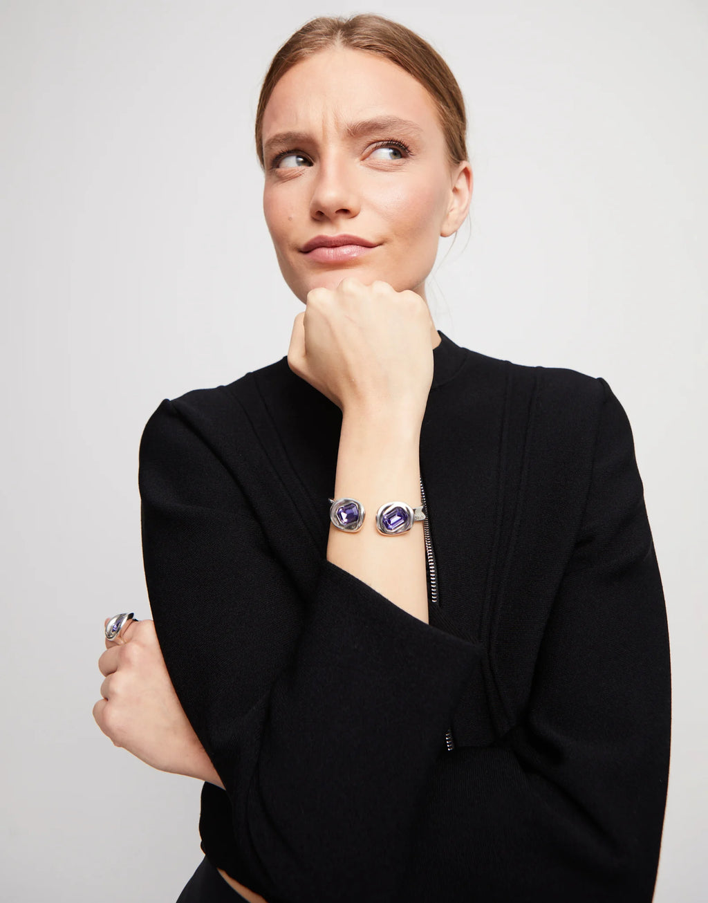 Uno de 50 Ser Valiente Bracelet - Blue/Purple