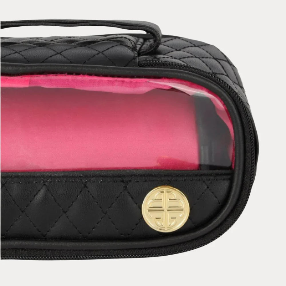 Budha Girl Black/Pink Travel Case