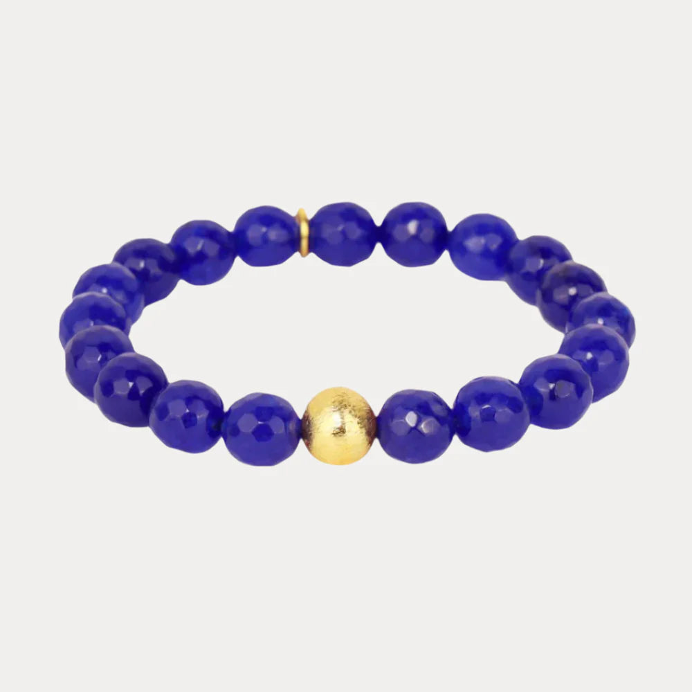 Budha Girl Bianca Bracelet - Cobalt