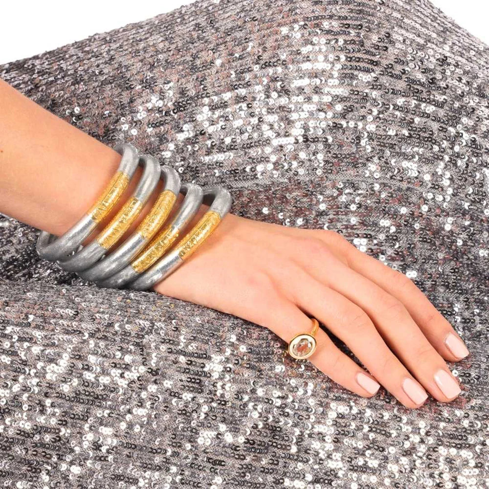 Budah Girl Silver Tzubbie All Weather Bangle