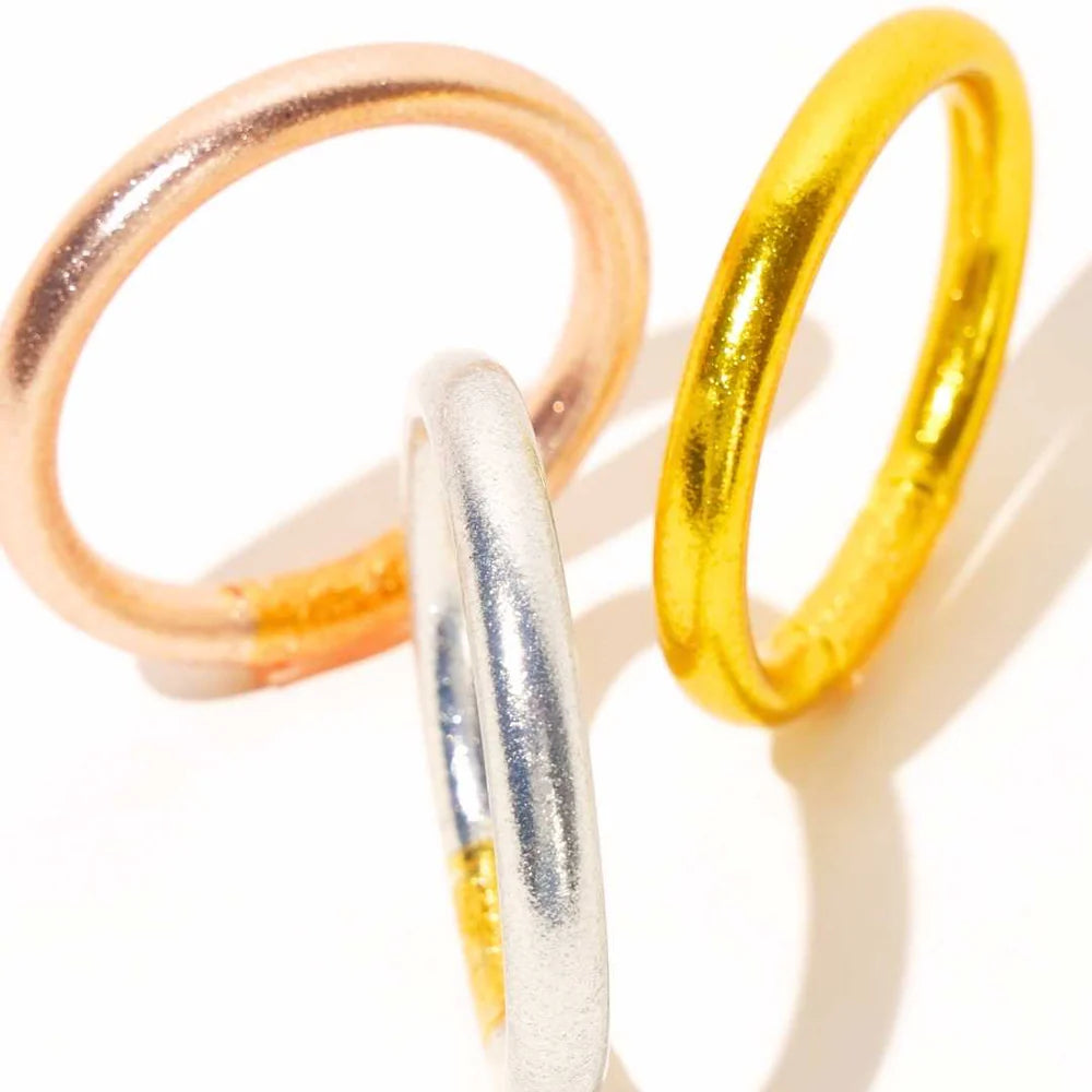 Budah Girl Silver Tzubbie All Weather Bangle