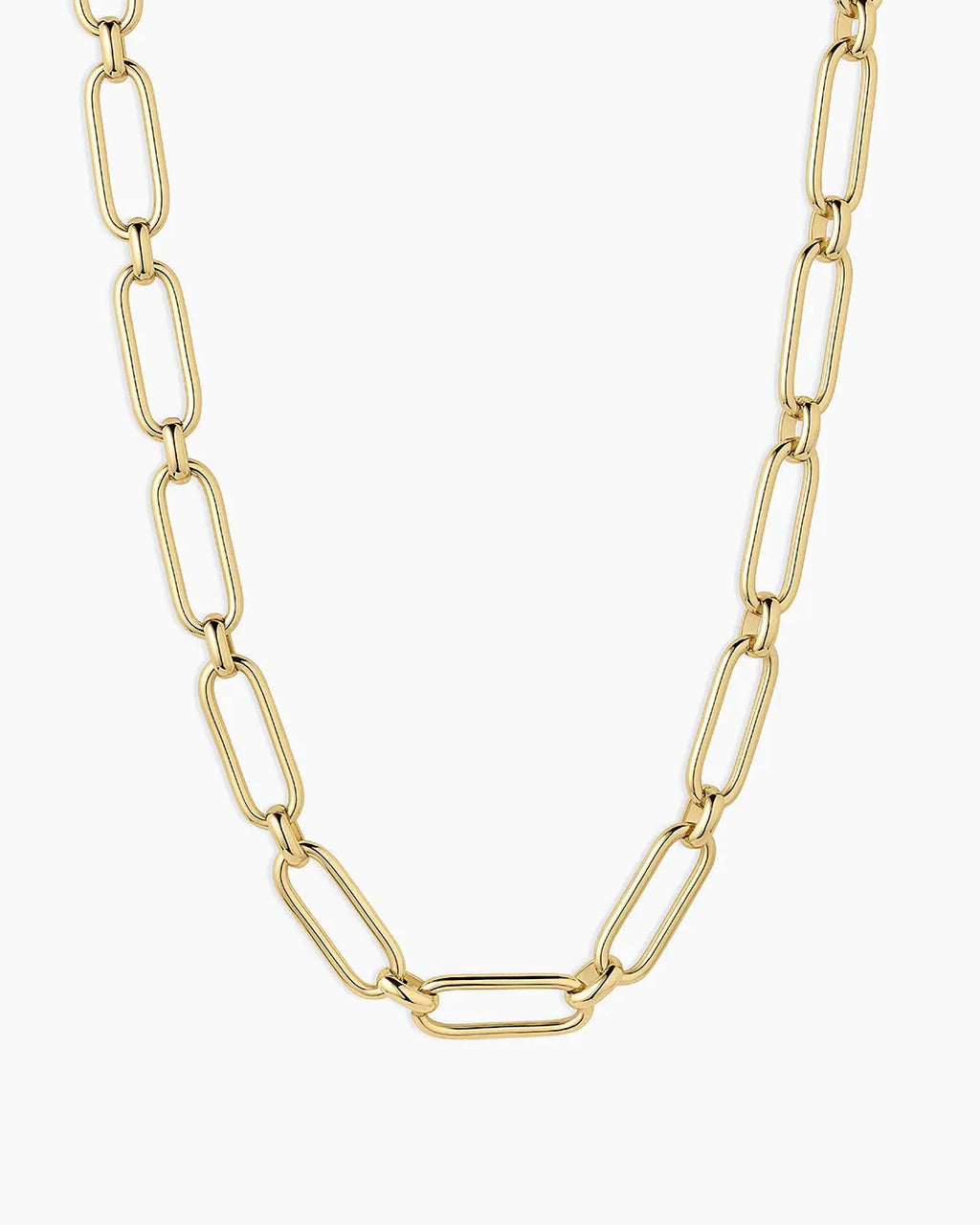 Gorjana Zoey Statement Link Gold Necklace