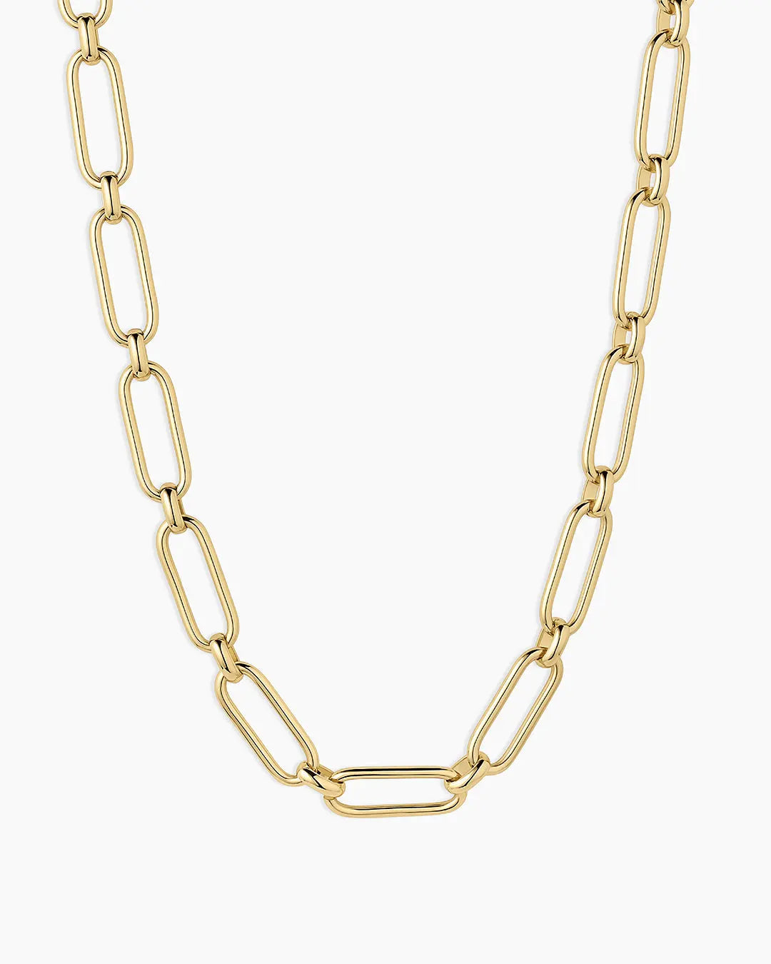 Gorjana Zoey Statement Link Gold Necklace