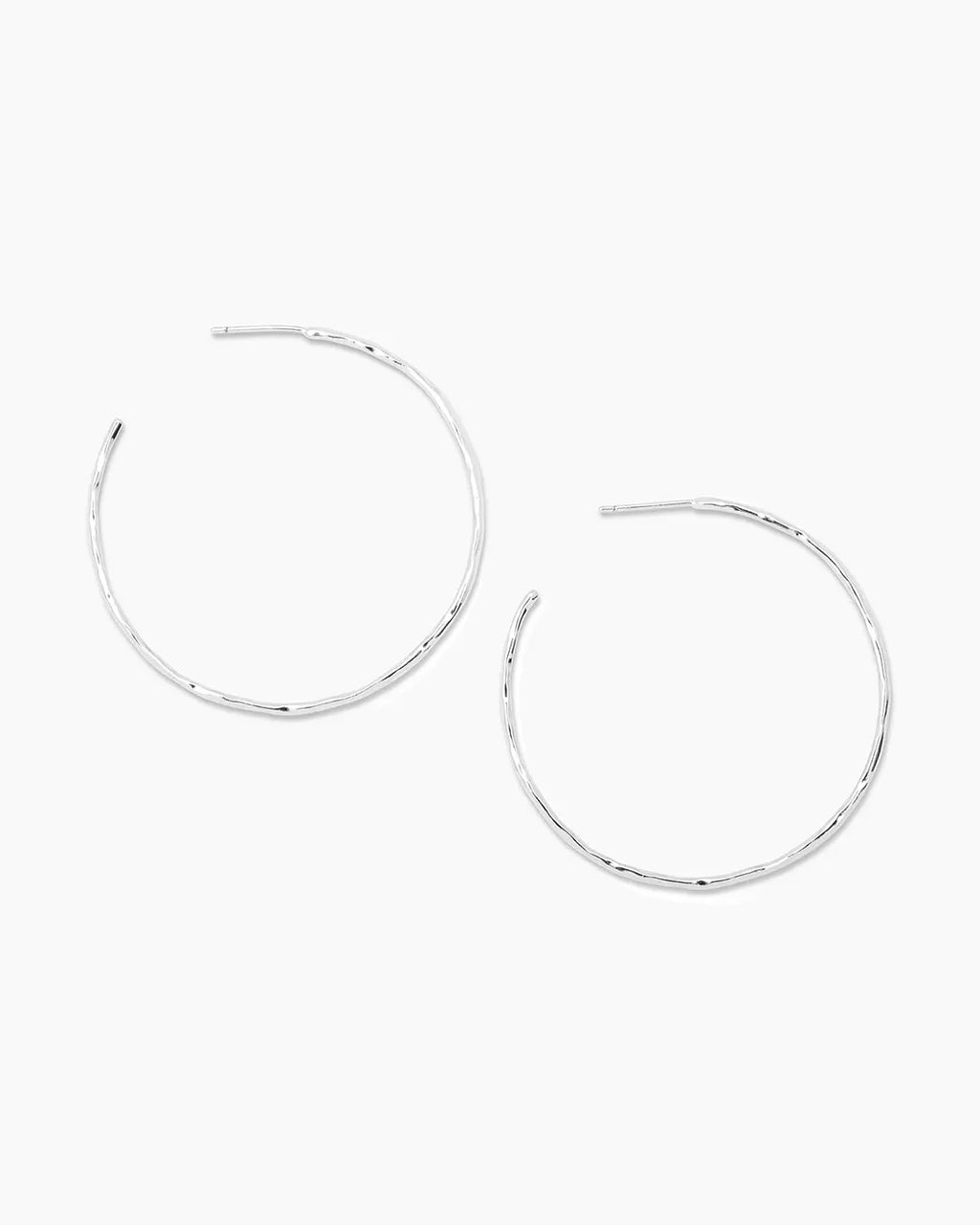 Gorjana Taner Hoop Earrings in Silver