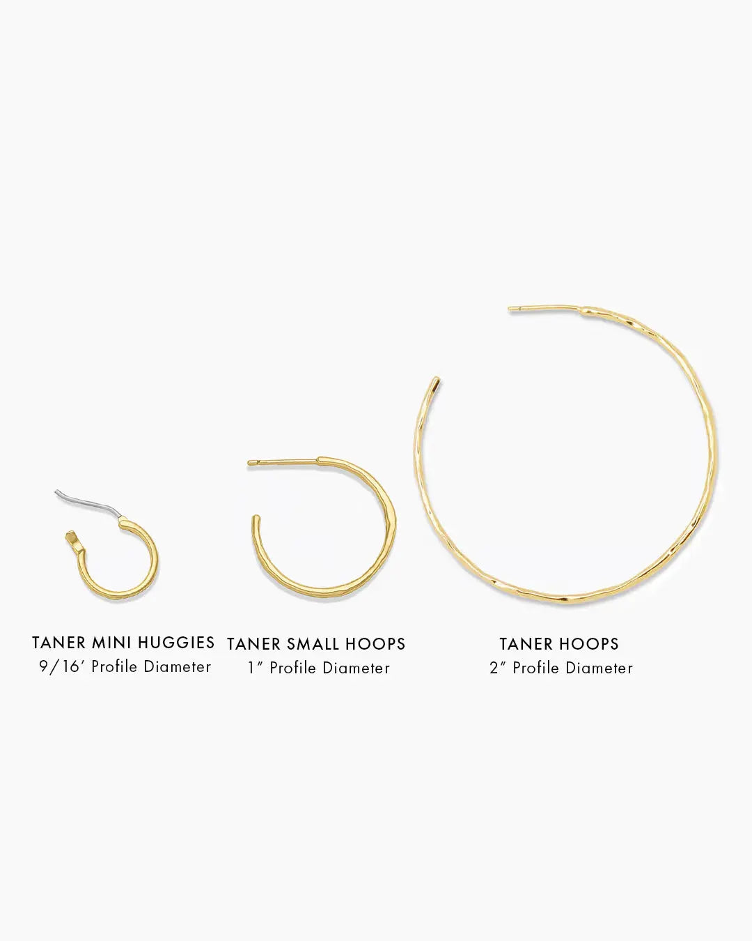 Gorjana Taner Hoop Earrings in Gold