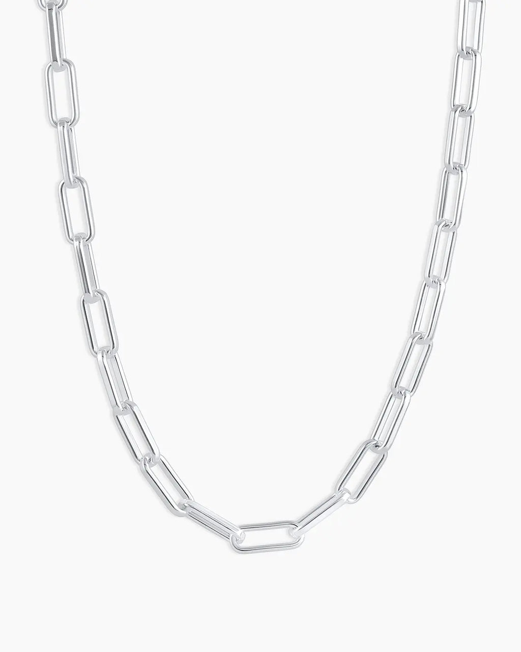 Gorjana Parker Necklace, Silver Plated