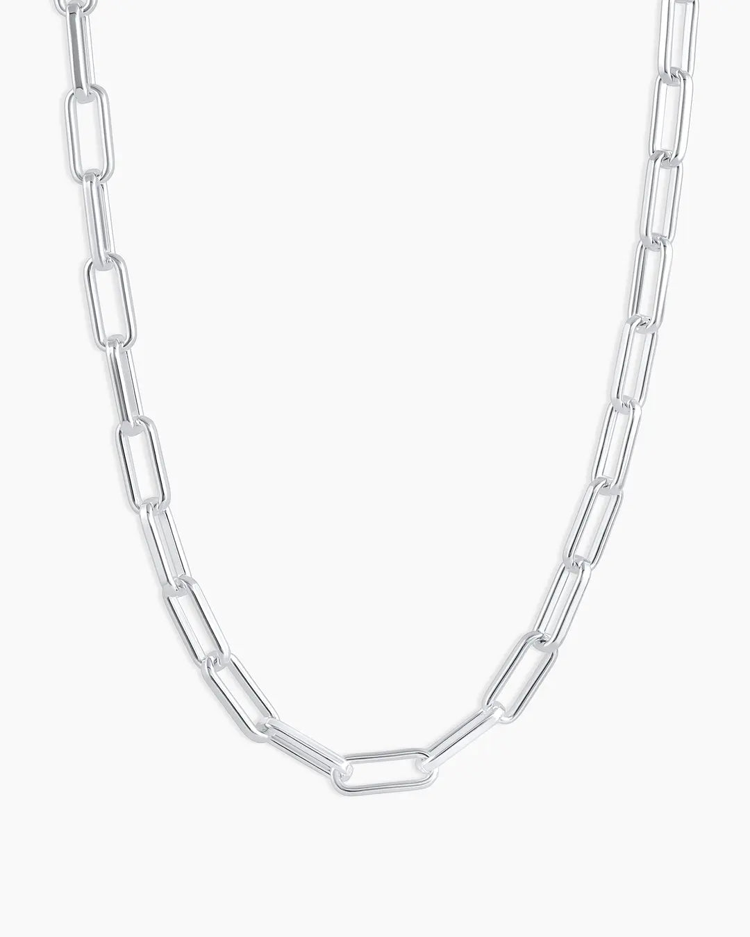 Gorjana Parker Necklace, Silver Plated