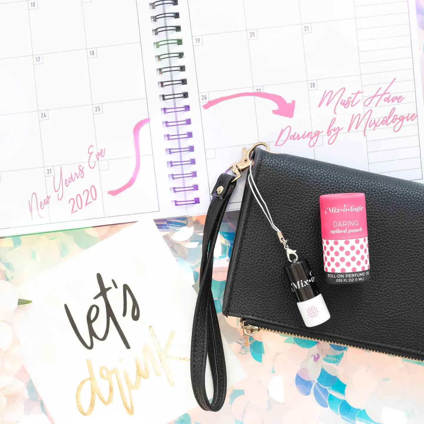 Mixologie Keychain Mini Rollerball Perfume