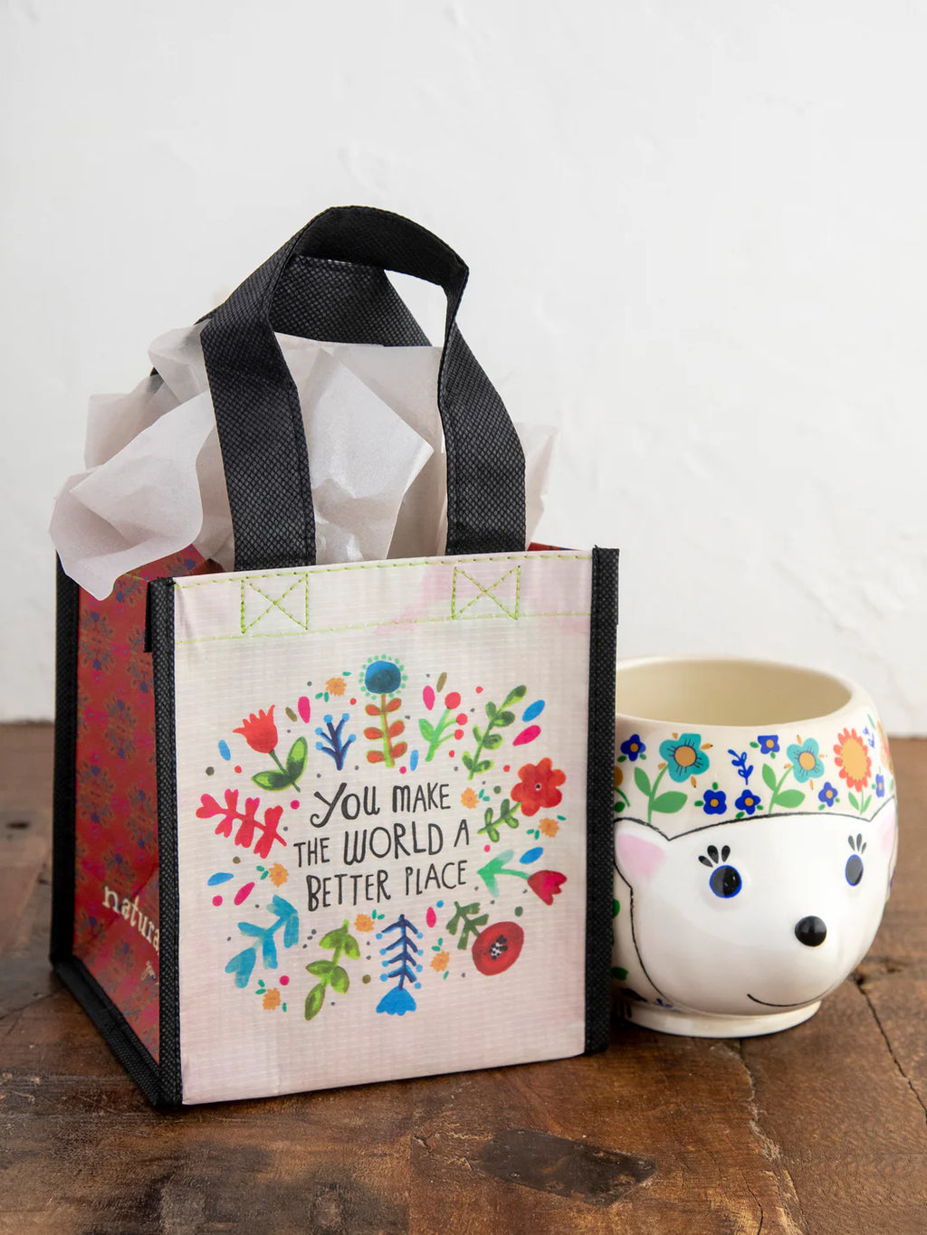 Natural Life Happy Bag You Make the World