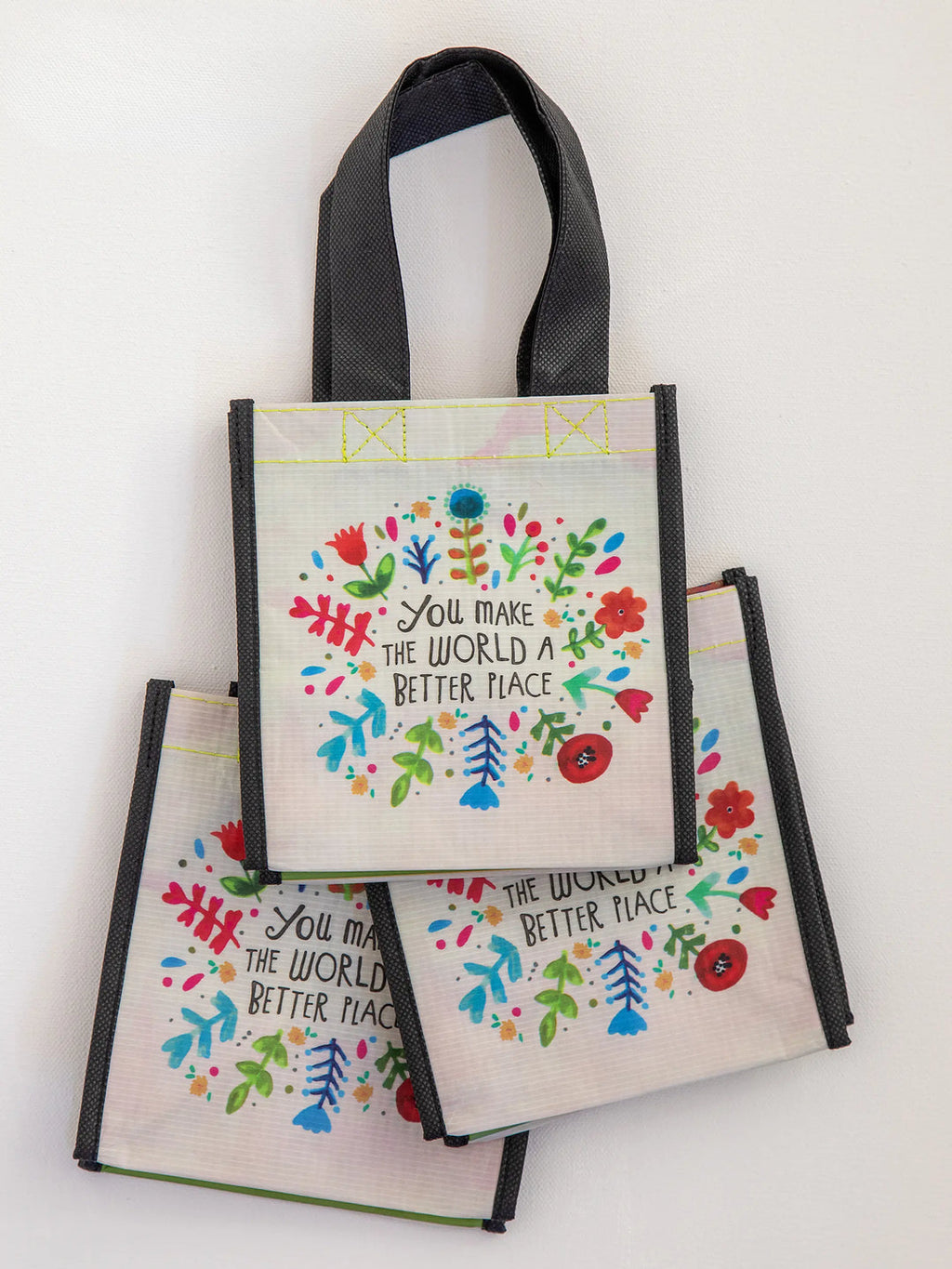 Natural Life Happy Bag You Make the World