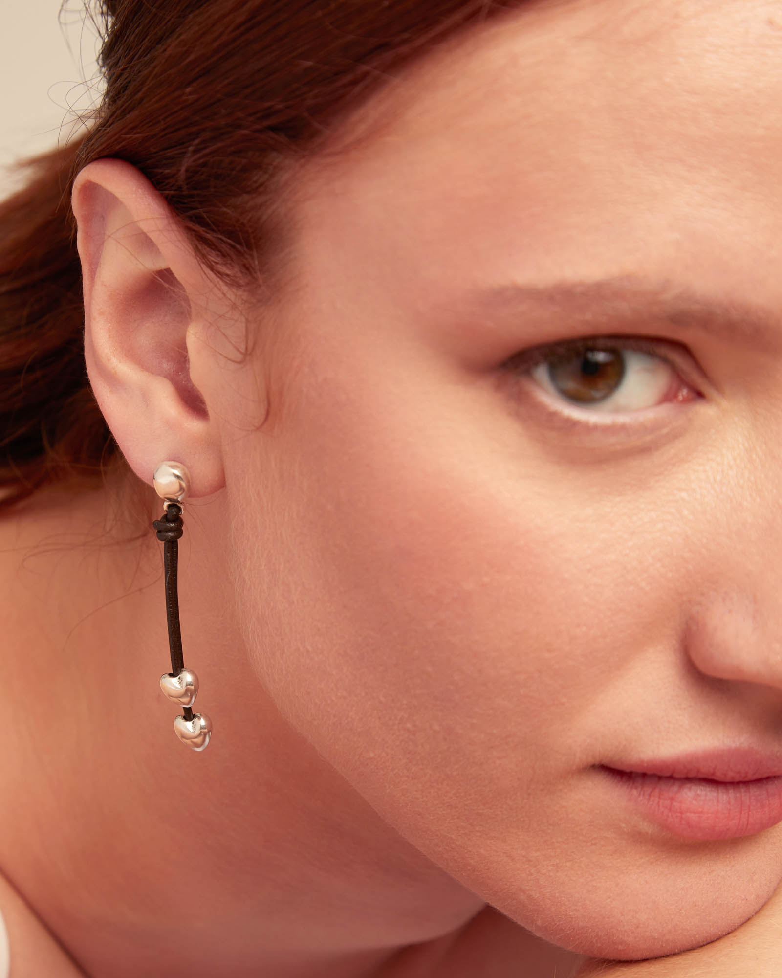 Uno de 50 Uno Heart Earrings - Silver