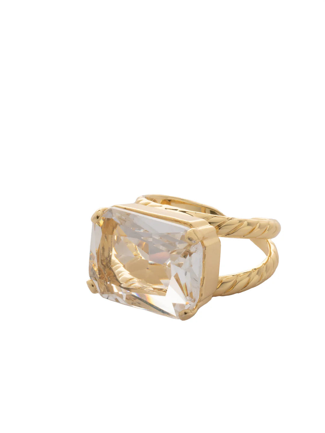 Sorrelli Kathleen Statement Ring - Icicle