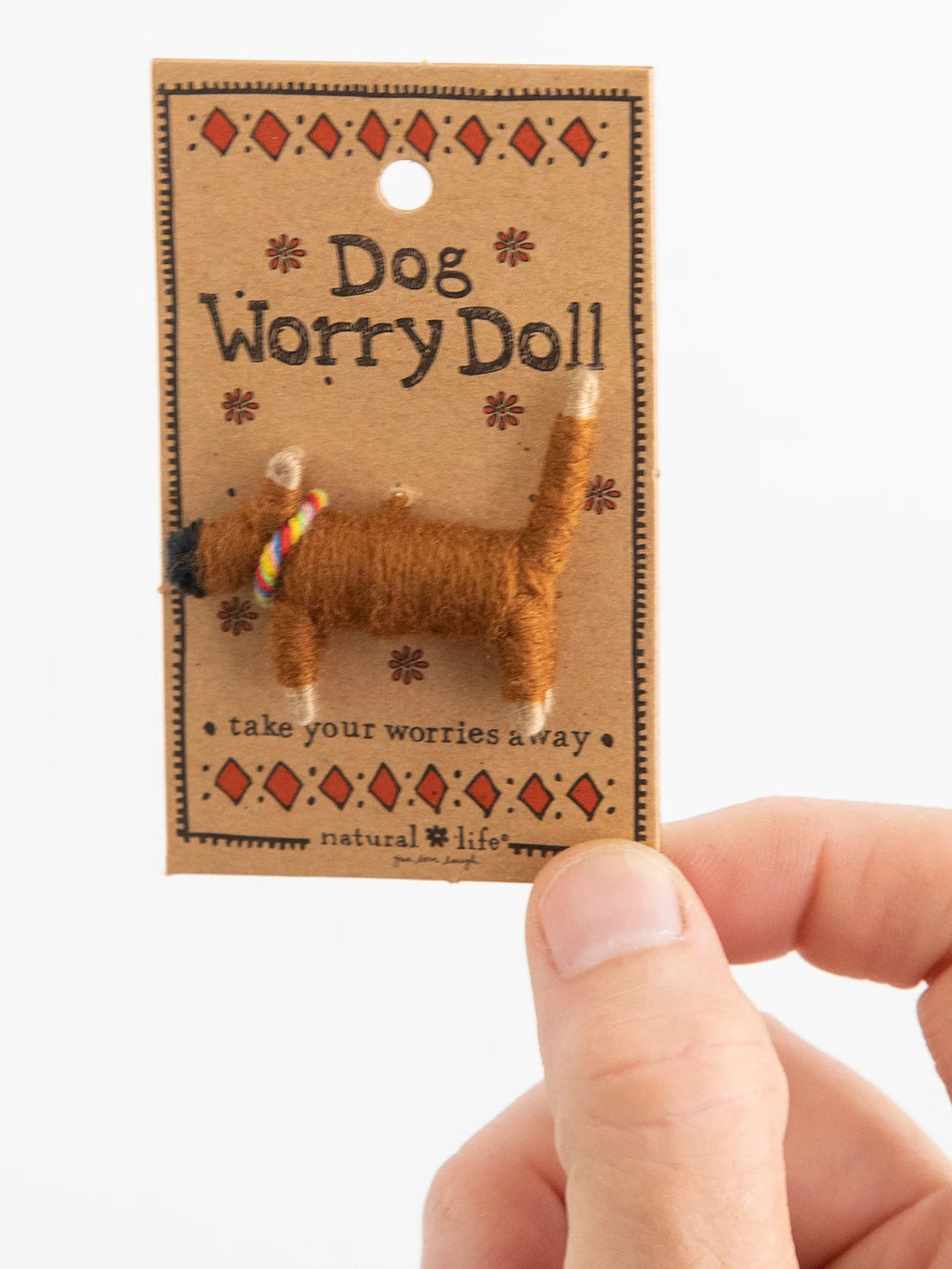 Natural Life Dog Worry Doll